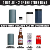 Vanden Engraved - DUALIE 3 in 1 Insulated Can Cooler