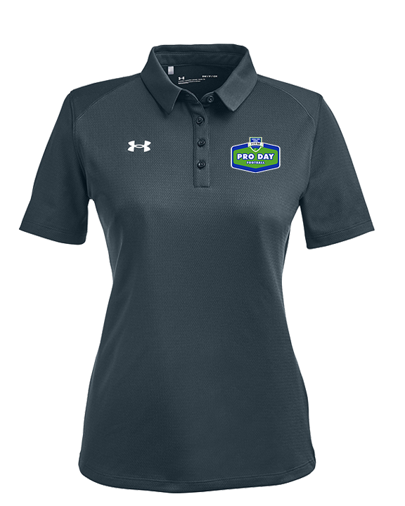 808 PRO Day Football Board - Under Armour Ladies Tech Polo