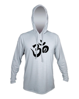 The Grateful Yoga Symbol - Anetik Low Pro Tech Hooded T-Shirt