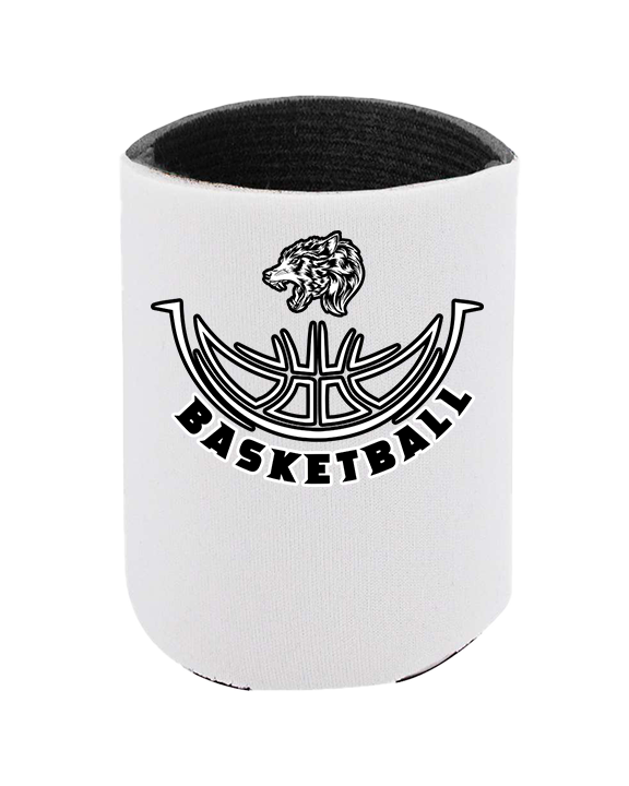 AZ Wolves Basketball Outline - Koozie