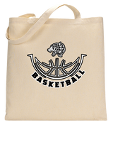 AZ Wolves Basketball Outline - Tote