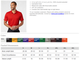 Honesdale HS Football Curve - Mens Adidas Polo