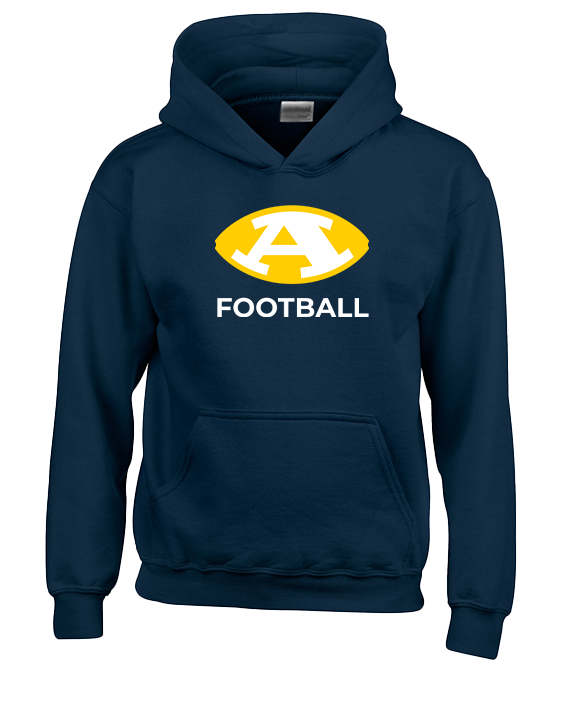 Anaheim HS Football Bubble Logo - Unisex Hoodie