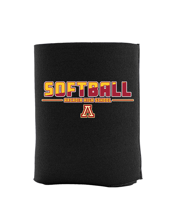 Arcadia HS Softball Cut - Koozie