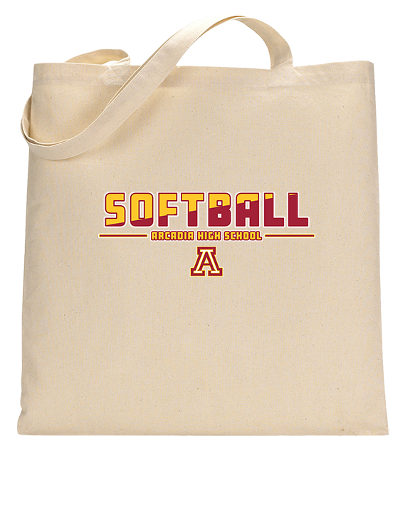 Arcadia HS Softball Cut - Tote