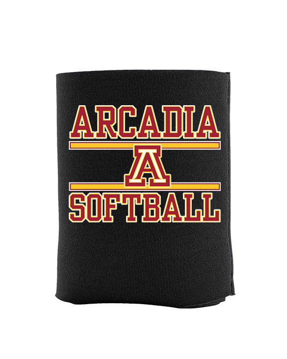 Arcadia HS Softball Stamp - Koozie