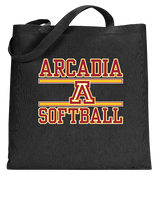 Arcadia HS Softball Stamp - Tote