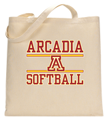 Arcadia HS Softball Stamp - Tote