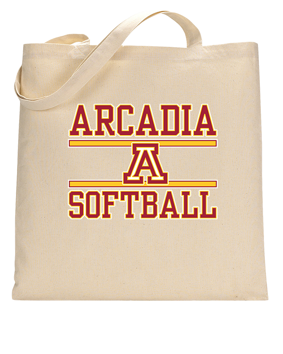 Arcadia HS Softball Stamp - Tote