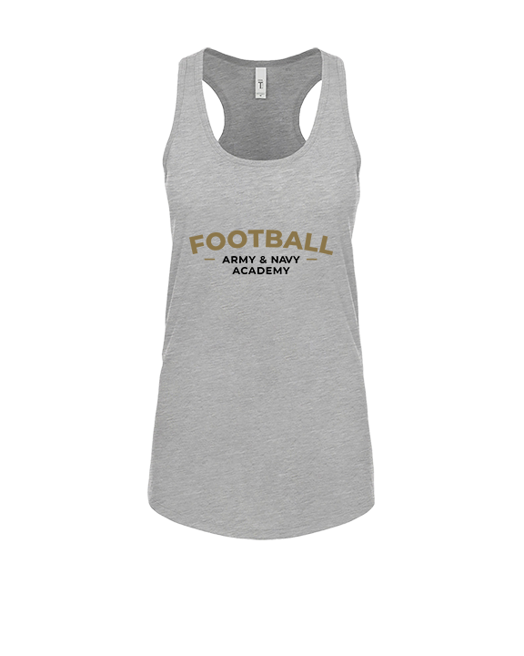 Army & Navy Academy Football Short - Womens Tank Top