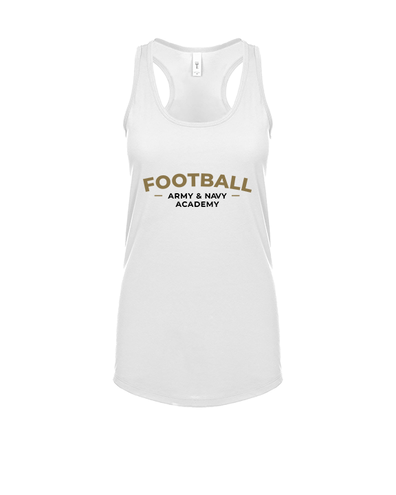 Army & Navy Academy Football Short - Womens Tank Top