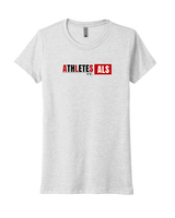 Athlete Vs ALS - Womens Tri-Blend T-Shirt