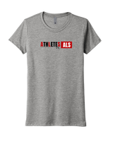 Athlete Vs ALS - Womens Tri-Blend T-Shirt