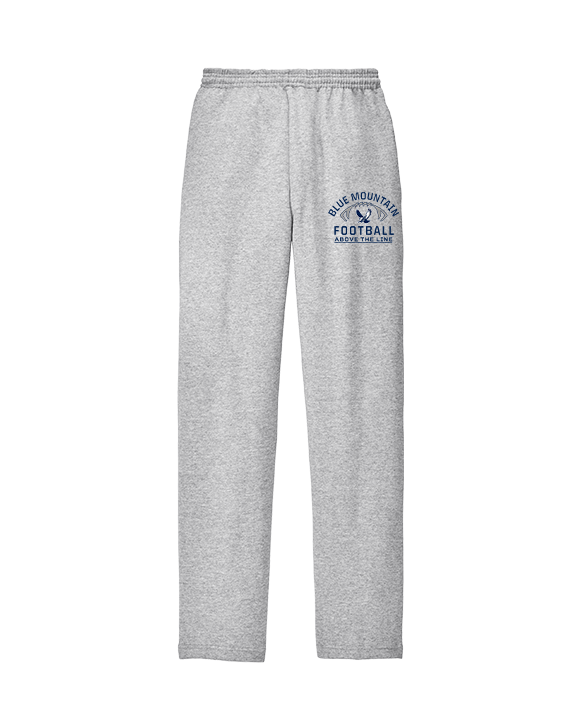 Blue Mountain HS Football Logo 02 - Fleece Sweatpants with Pockets