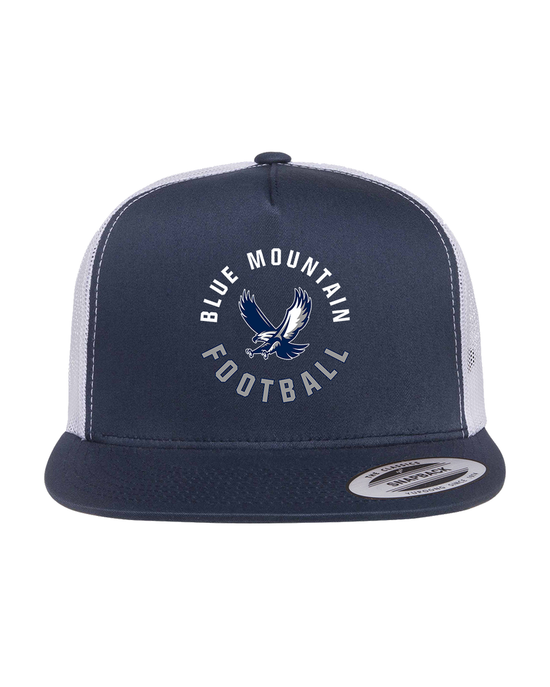 Blue Mountain HS Football Logo 05 - Classic Trucker Cap