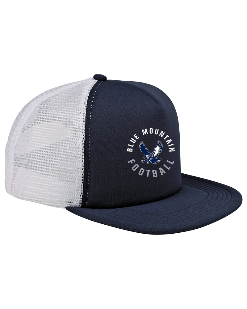 Blue Mountain HS Football Logo 05 - Foam Front Trucker Cap