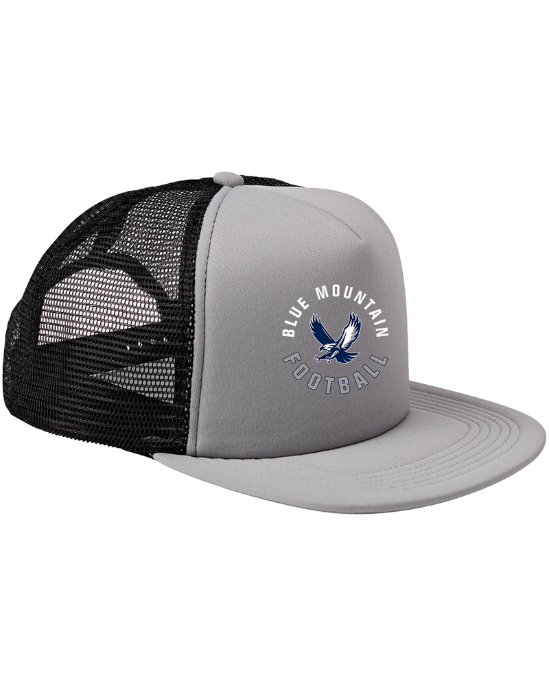 Blue Mountain HS Football Logo 05 - Foam Front Trucker Cap