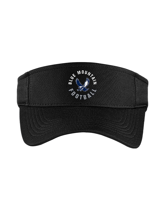 Blue Mountain HS Football Logo 05 - Sport-Tek Mesh Visor