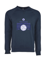 Catalina Foothills HS Volleyball VBall Net - Crewneck Sweatshirt