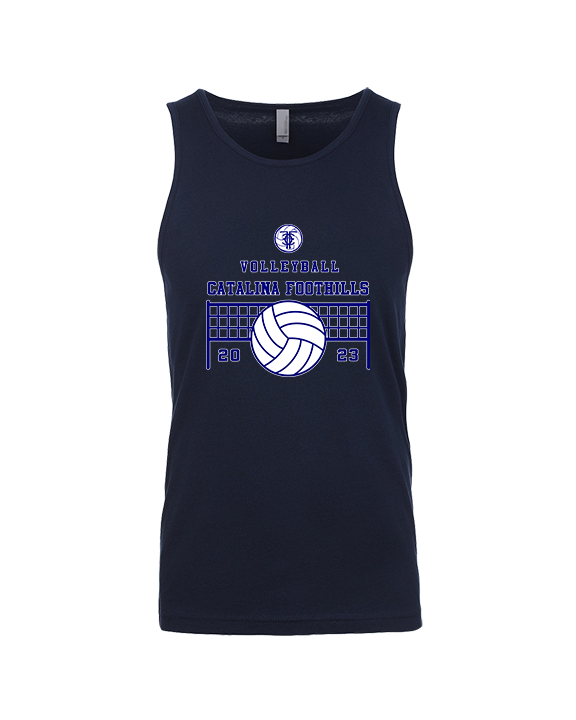 Catalina Foothills HS Volleyball VBall Net - Tank Top