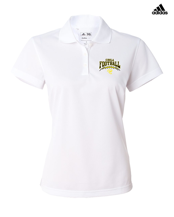 Cibola HS Football School Football - Adidas Womens Polo