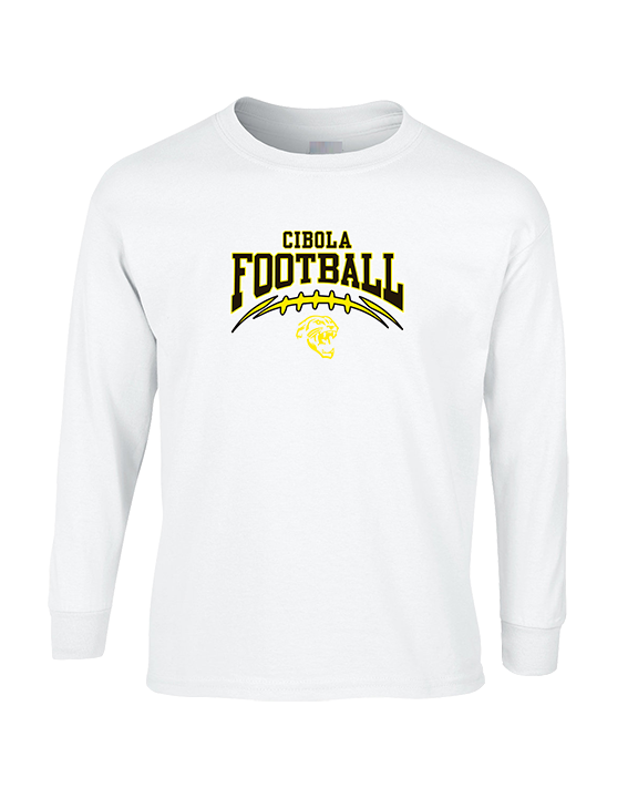 Cibola HS Football School Football - Cotton Longsleeve