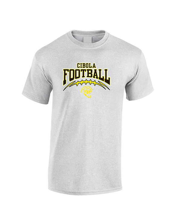 Cibola HS Football School Football - Cotton T-Shirt