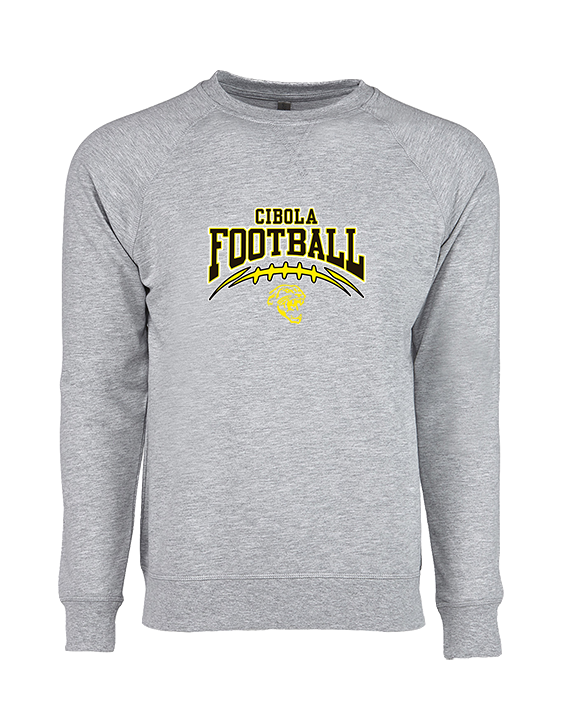 Cibola HS Football School Football - Crewneck Sweatshirt