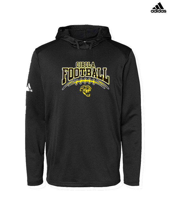 Cibola HS Football School Football - Mens Adidas Hoodie