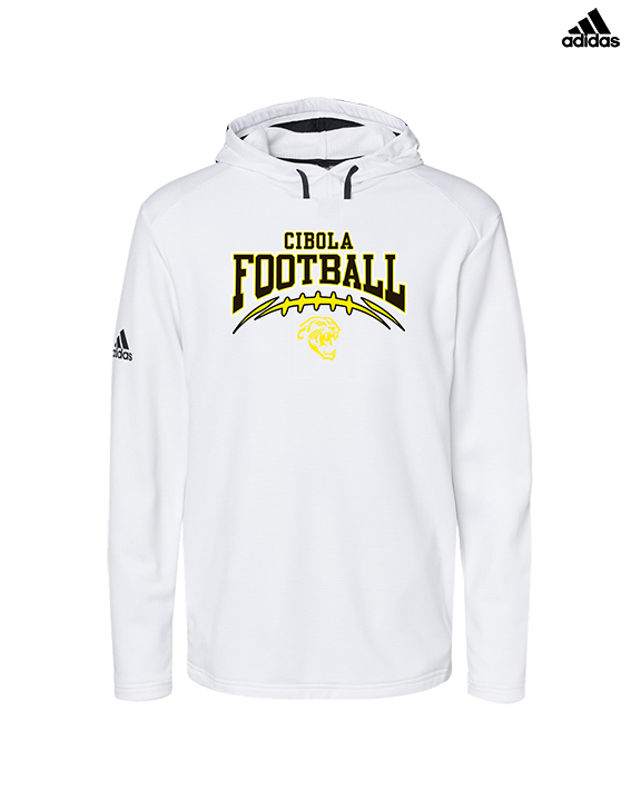 Cibola HS Football School Football - Mens Adidas Hoodie