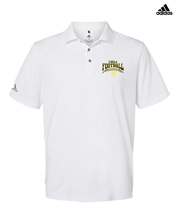 Cibola HS Football School Football - Mens Adidas Polo