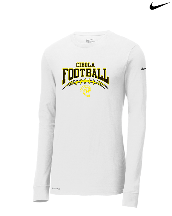 Cibola HS Football School Football - Mens Nike Longsleeve