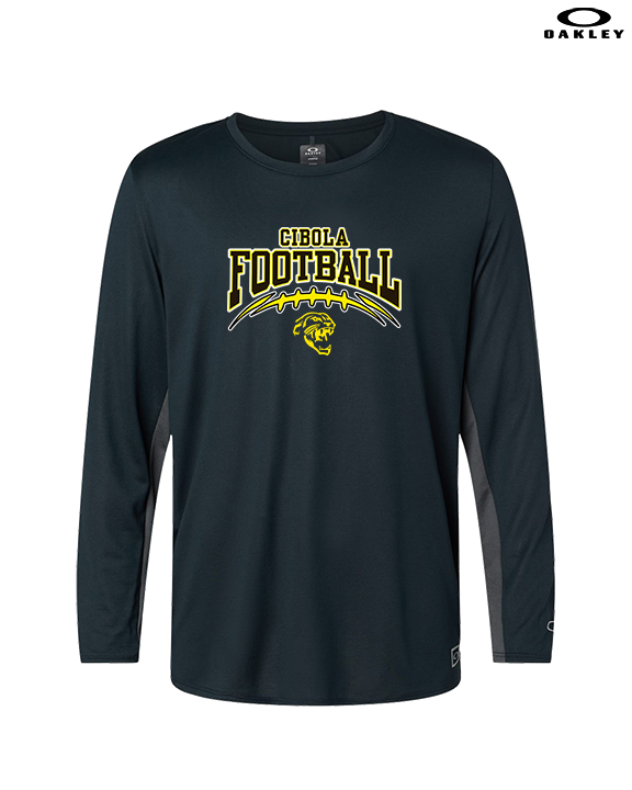 Cibola HS Football School Football - Mens Oakley Longsleeve