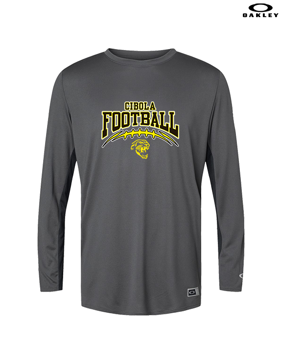 Cibola HS Football School Football - Mens Oakley Longsleeve