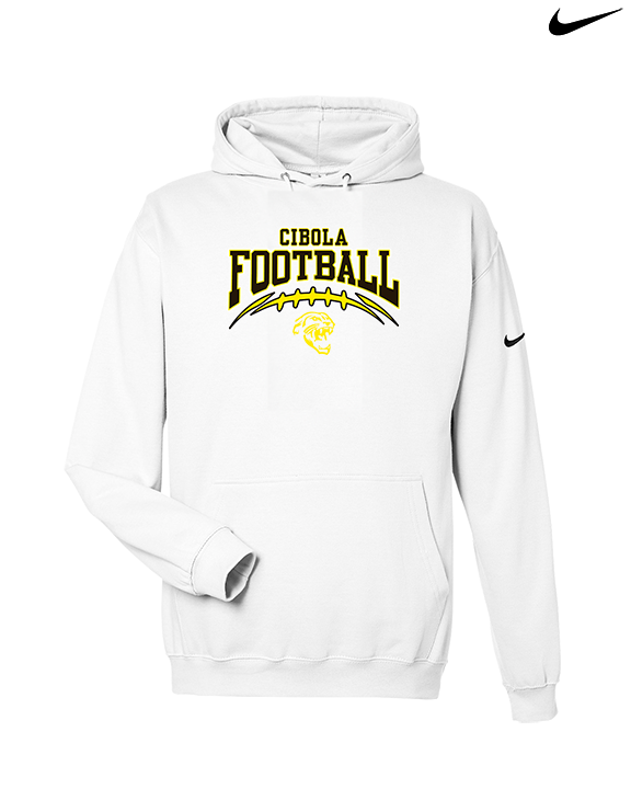 Cibola HS Football School Football - Nike Club Fleece Hoodie