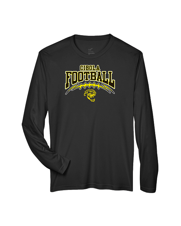 Cibola HS Football School Football - Performance Longsleeve