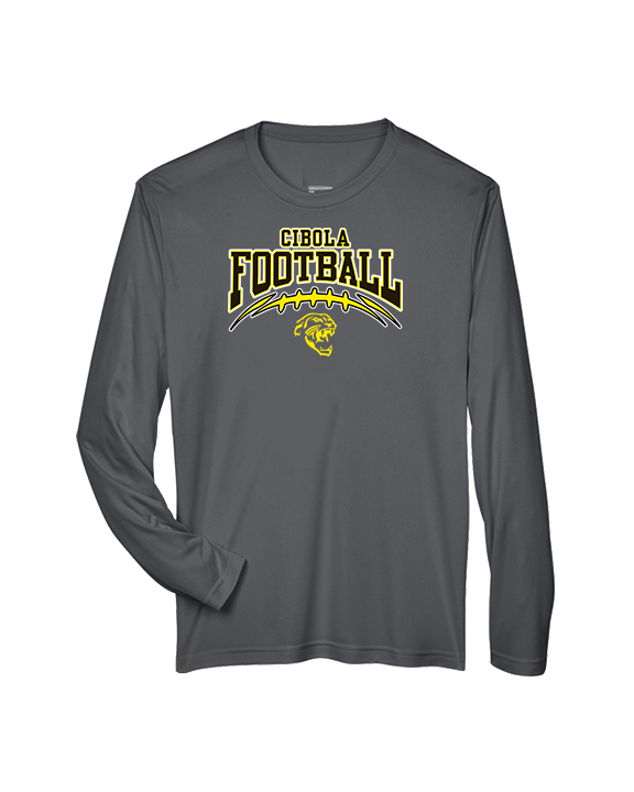 Cibola HS Football School Football - Performance Longsleeve