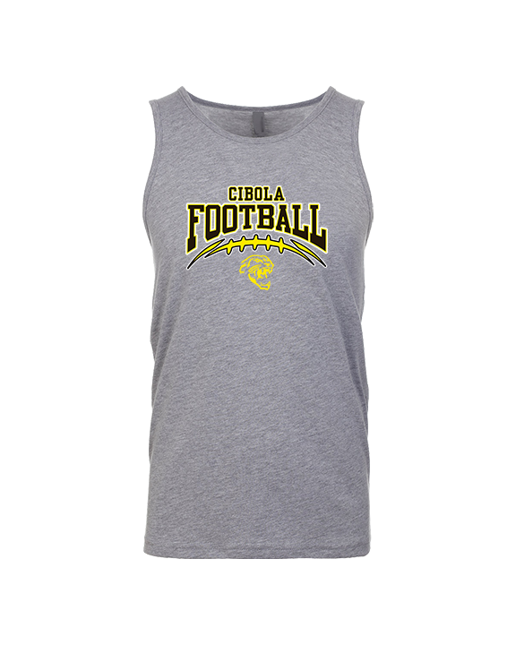 Cibola HS Football School Football - Tank Top