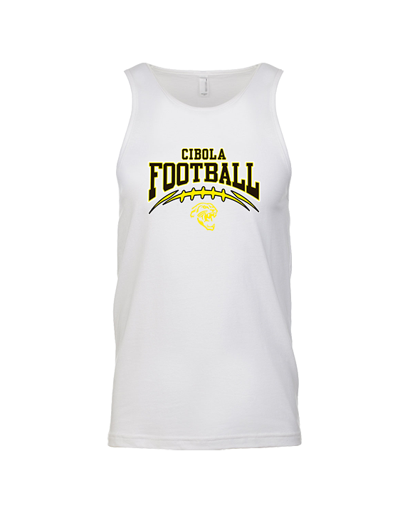 Cibola HS Football School Football - Tank Top