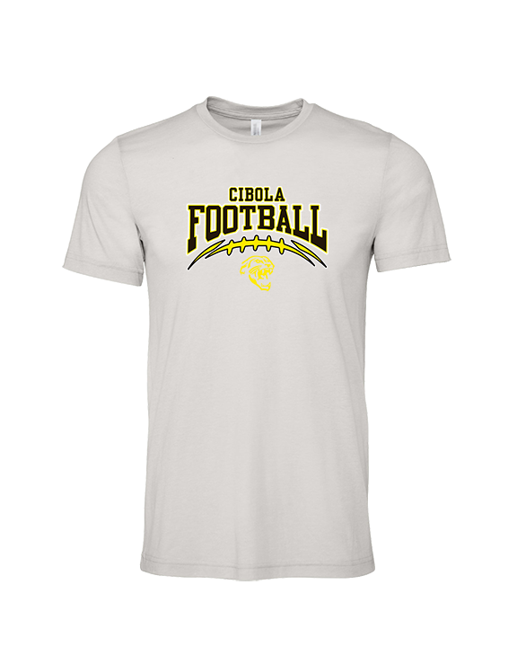 Cibola HS Football School Football - Tri-Blend Shirt