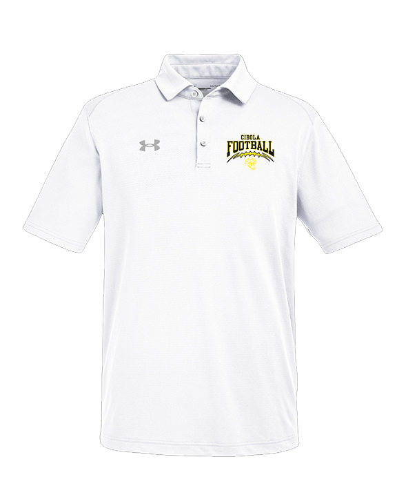 Cibola HS Football School Football - Under Armour Mens Tech Polo