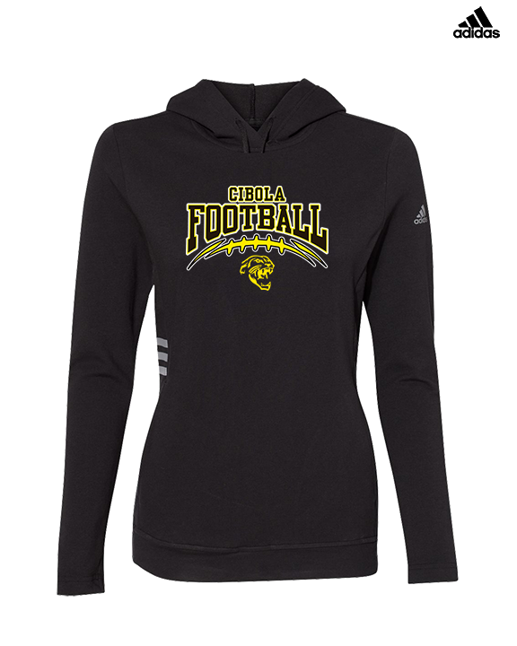 Cibola HS Football School Football - Womens Adidas Hoodie