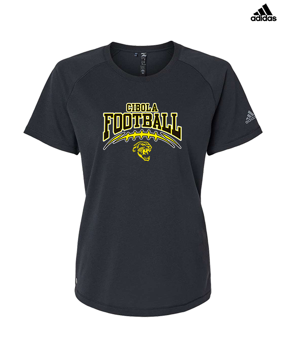 Cibola HS Football School Football - Womens Adidas Performance Shirt