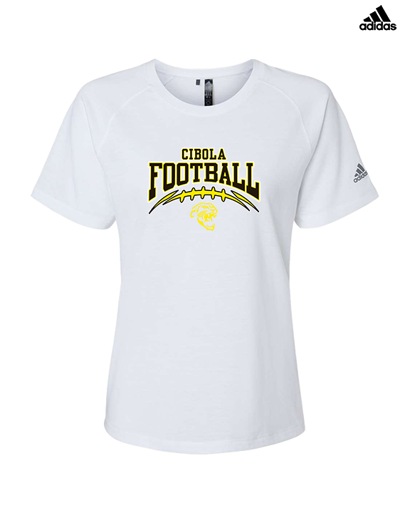 Cibola HS Football School Football - Womens Adidas Performance Shirt