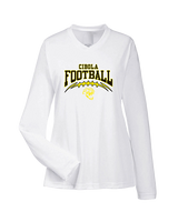 Cibola HS Football School Football - Womens Performance Longsleeve