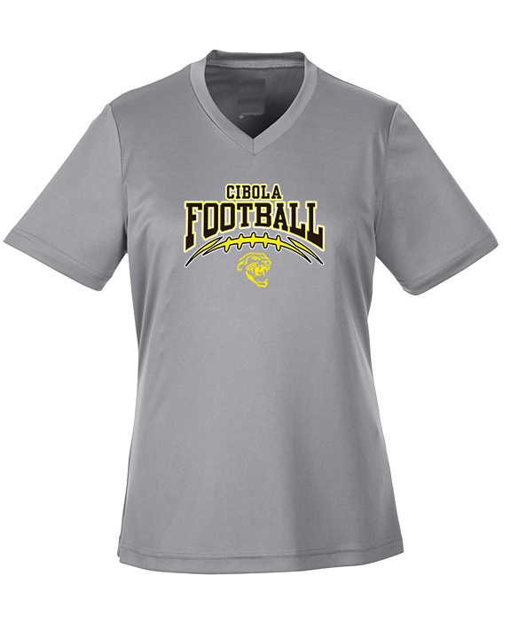 Cibola HS Football School Football - Womens Performance Shirt