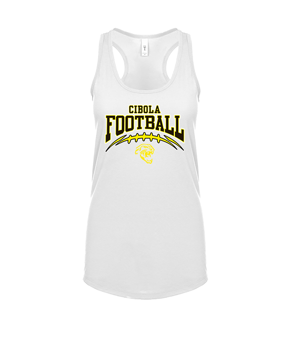 Cibola HS Football School Football - Womens Tank Top