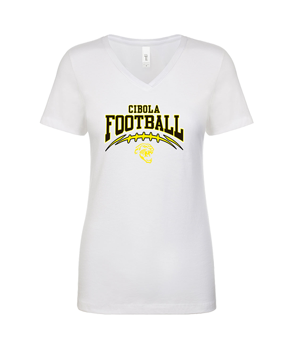 Cibola HS Football School Football - Womens Vneck