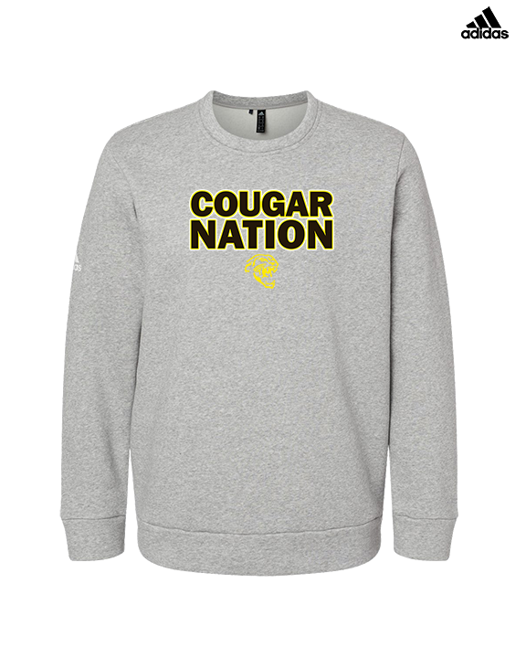 Cibola HS Football Nation - Mens Adidas Crewneck