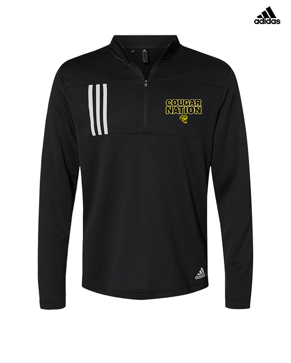 Cibola HS Football Nation - Mens Adidas Quarter Zip